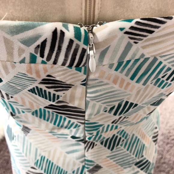 WHBM Line Pattern High-Low Multi-Way Dress - Picture 8 of 15